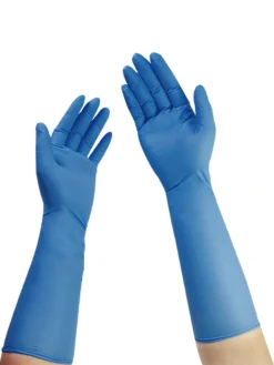 Medical Nitrile Gloves with Extended Cuff